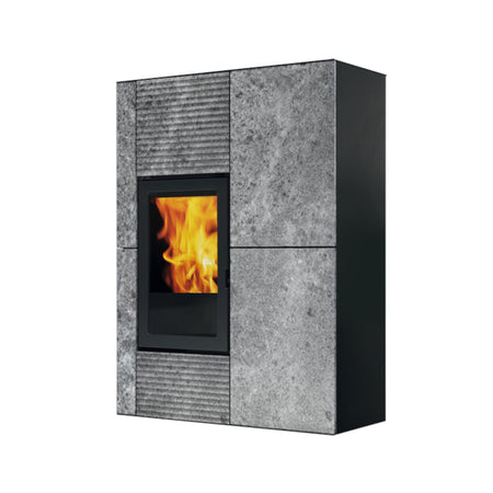 Edilkamin Pelletofen Blade2 12 UP Naturstein