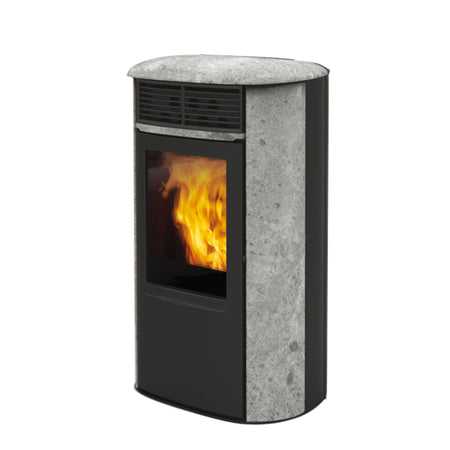 Edilkamin Pelletofen Aris Up Plus | Naturstein