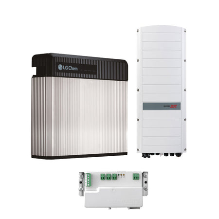 SolarEdge PV-Speicherset mit Hybrid Wechselrichter + LG Chem RESU 10