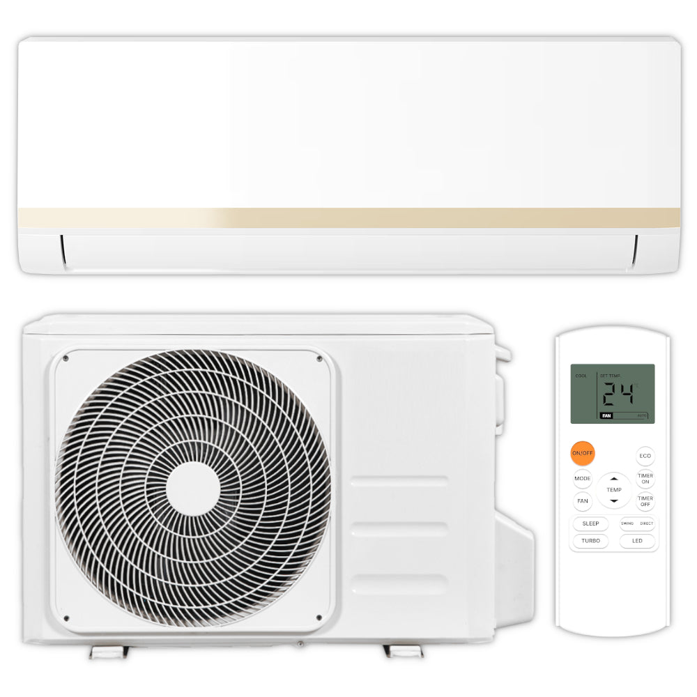 KlimaWorld Split-Klimaanlage Nexa Energy E 9000, Wandgerät, Außengerät und Infrarot-Fernbeidenung in weiß | klimaworld.com