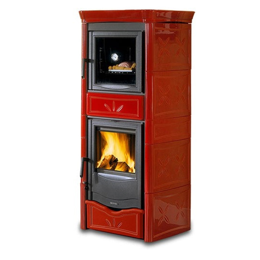 La Nordica Holzofen mit Holzschublade und Backfach