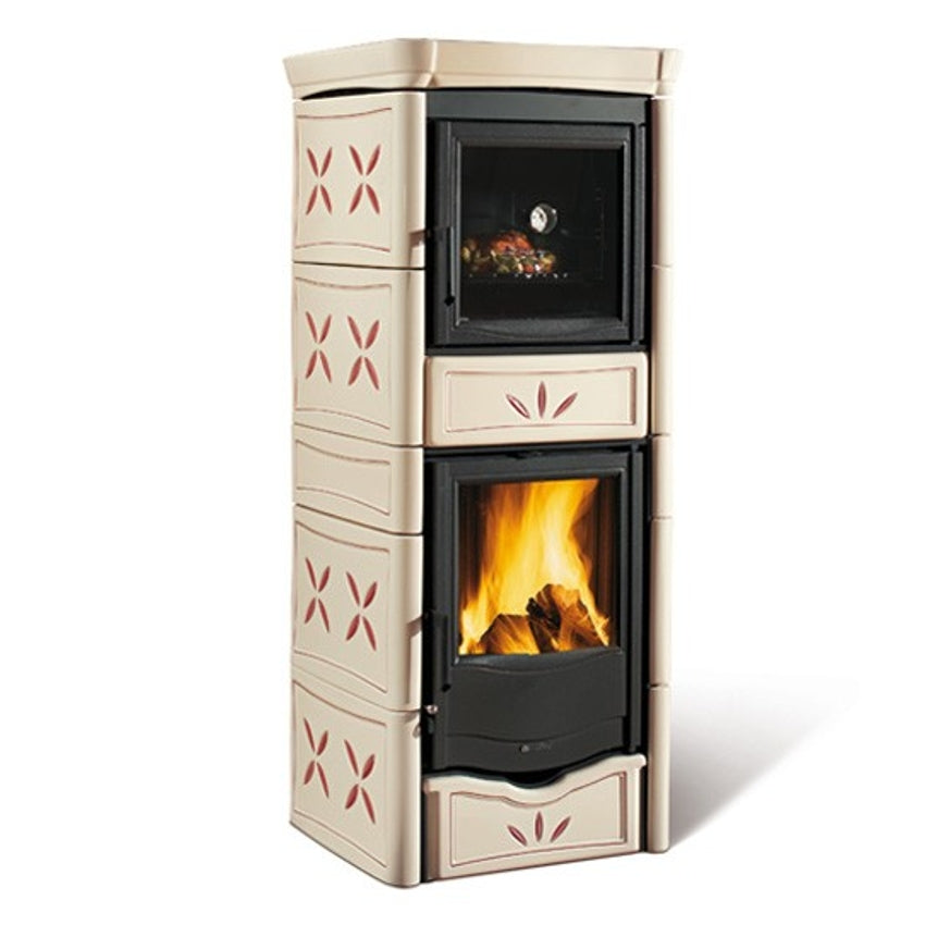 a Nordica Holzofen Holzschublade Backfach Nicoletta Forno