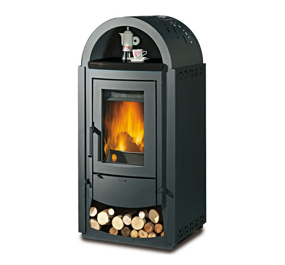 La Nordica Holzofen mit Warmhaltefach | Norvegia New BII