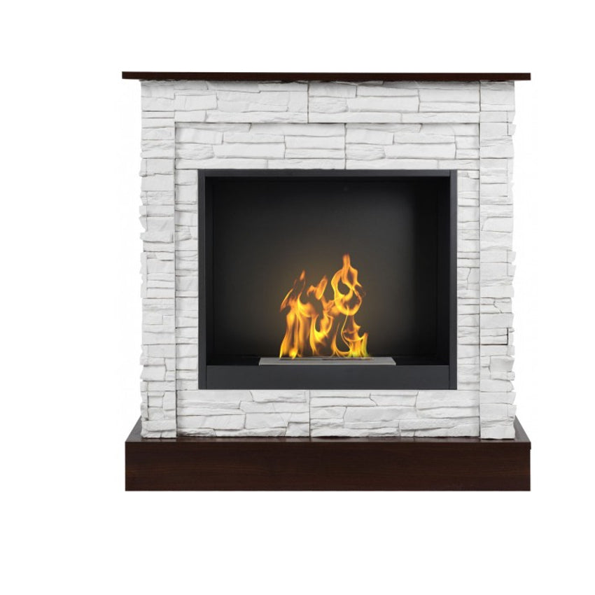 Aflamo Bio-Kamin | Vigo Stone mit Einsatz Bio 60