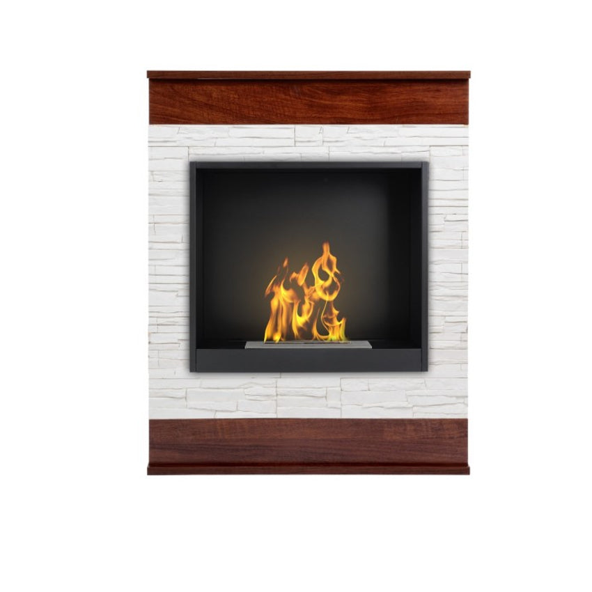 Aflamo Bio-Kamin | Smart Stone mit Einsatz Bio 40