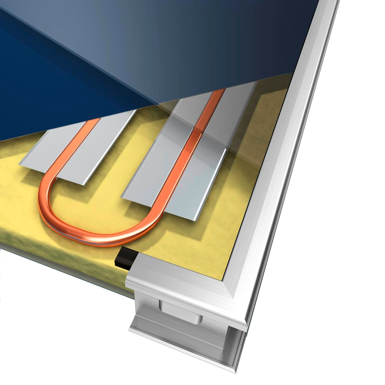 ThermoFlux Flachkollektor TFK Premium 2.3 Detail  | klimaworld.com