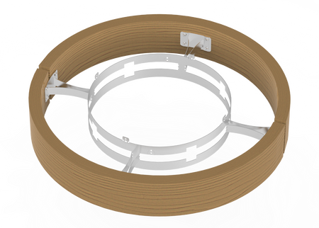 Sentiotec Ofenreling Red Cedar für ARI3 | klimaworld.com