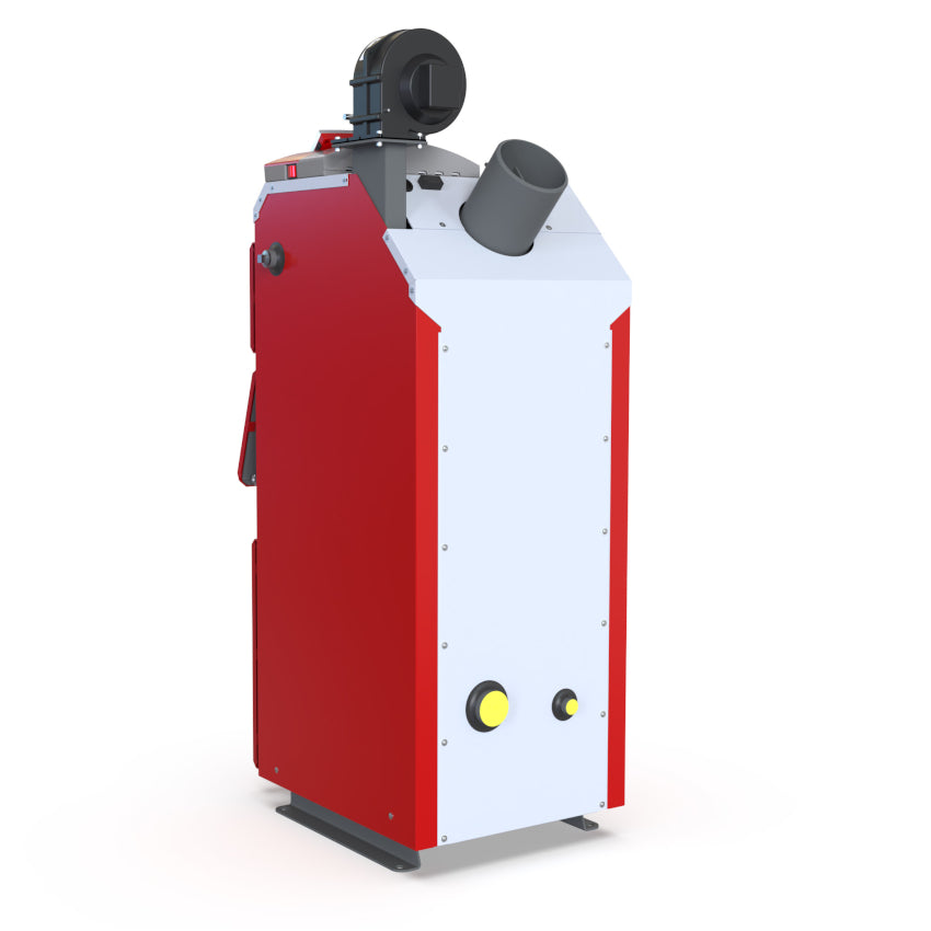 Defro Festbrennstoffkessel Optima Komfort 3,9 kW, Ansicht von oben | klimaworld.com