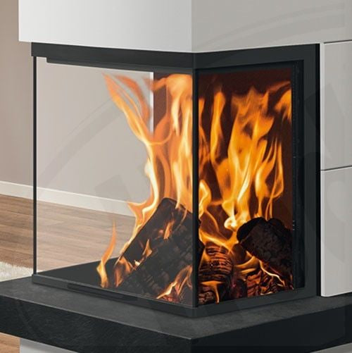 ORANIER | Club Tre | Kaminbausatz | hochschiebbare 3-fach Scheibe | 7.0 kW | 