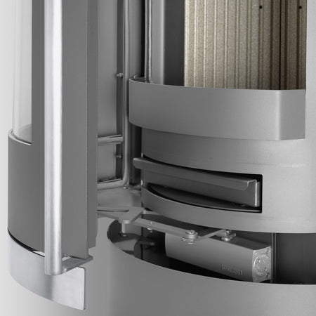 ORANIER | Corso | Kaminofen | Schwarz | 6.5 kW | Gusstür