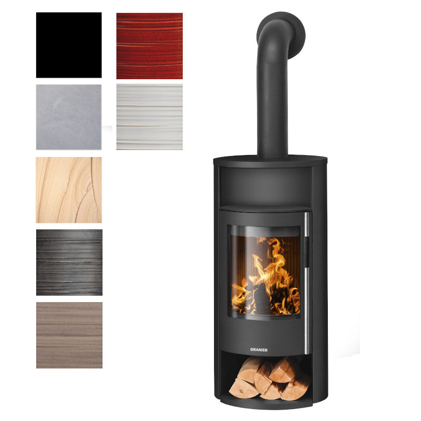 Oranier Polar Neo 6 Stahl Schwarz, Farbwahl | klimaworld.com