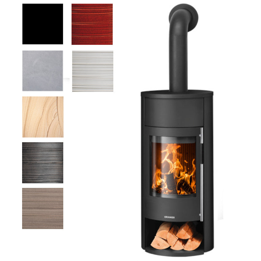 Oranier Kaminofen Polar Neo W+ | Farbwahl | klimaworld.com