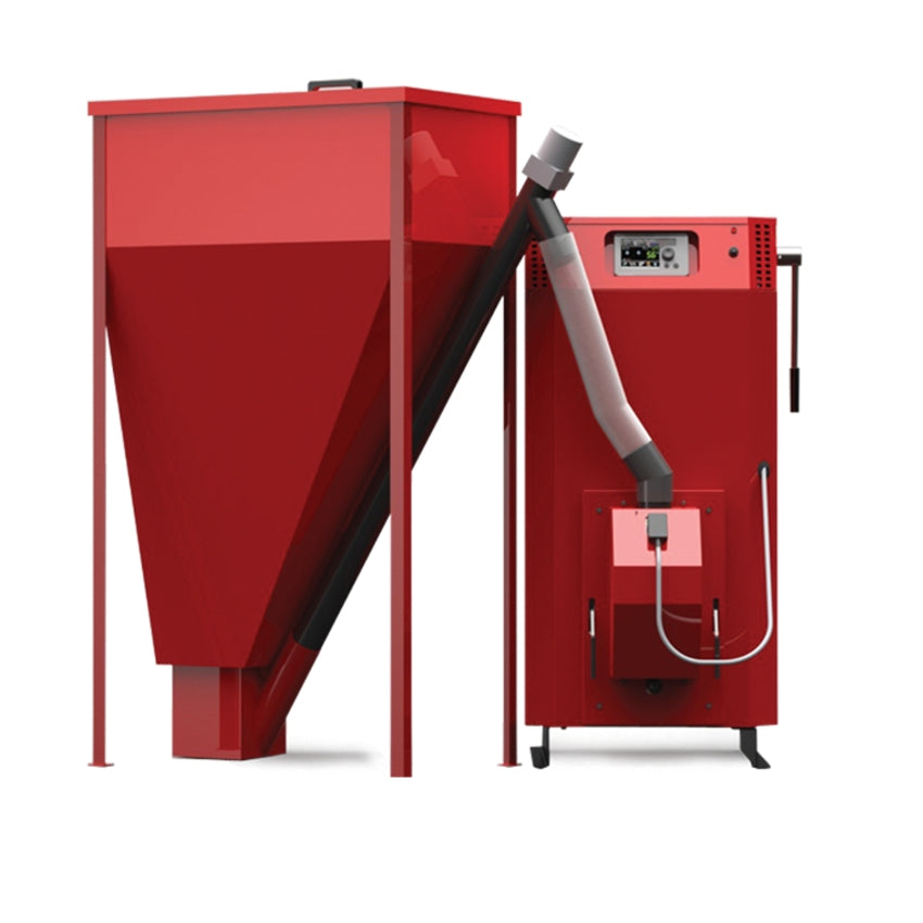 Pelletkessel Orligno 400 mit Pelletbrenner | 16 kW