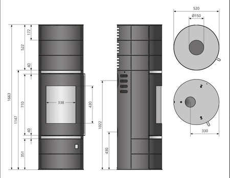 Oranier E-Blok für Ostro