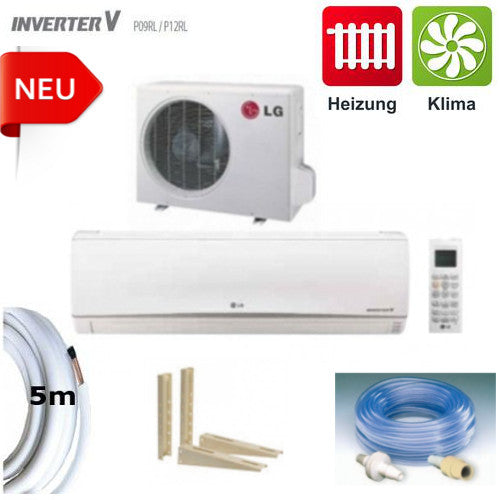 LG Klimagerät / Klimaanlage Standard Inverter P12RL 3,5 kW -Komplettset 