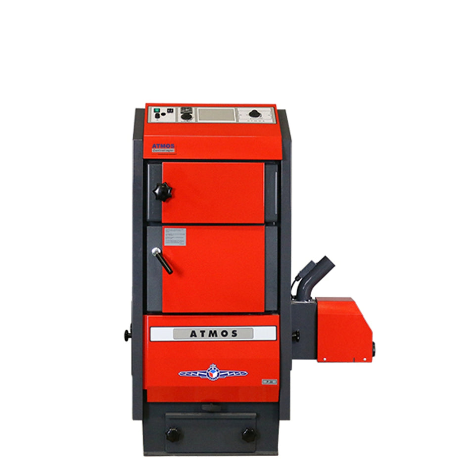 Atmos Pelletkessel P15 mit Holznotbetrieb