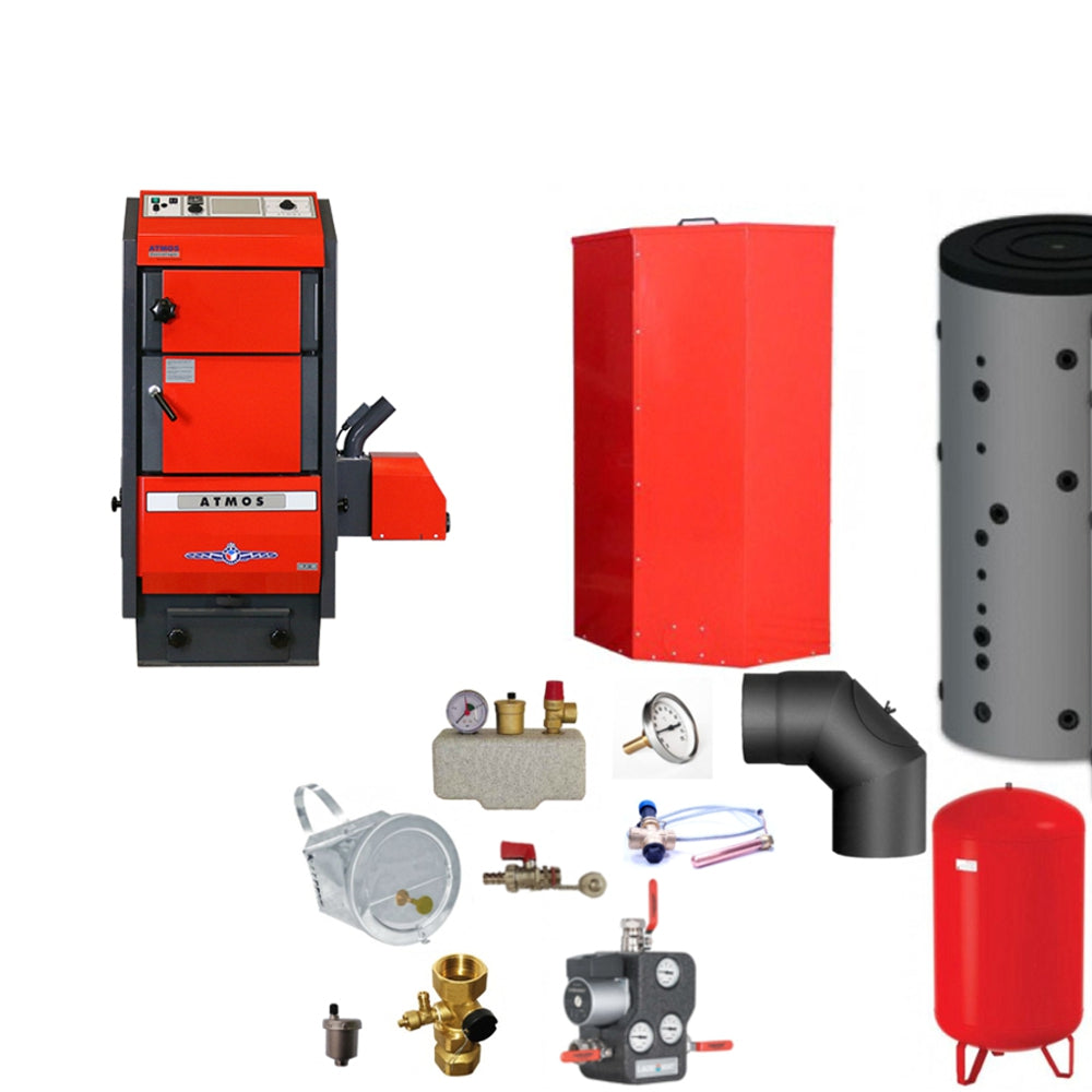 Atmos P15 Pelletkessel Komplettset 2