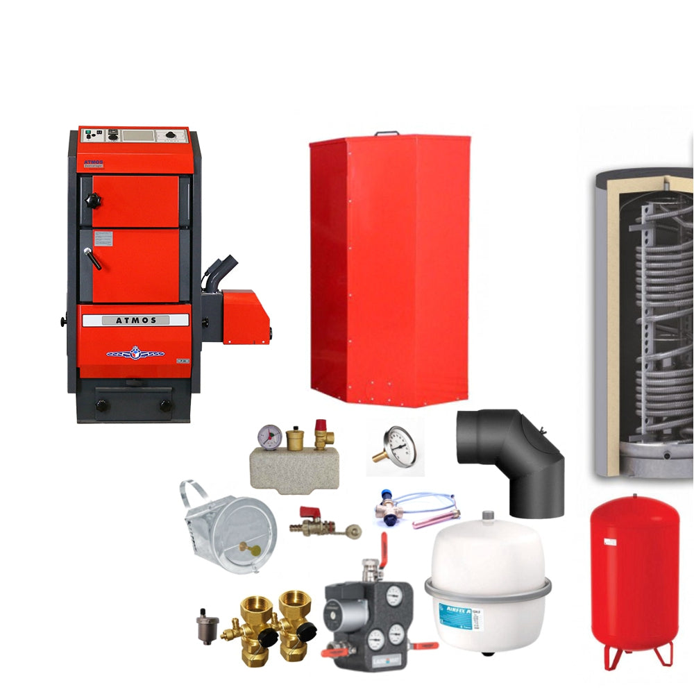 Atmos P15 Pelletkessel Komplettset 4
