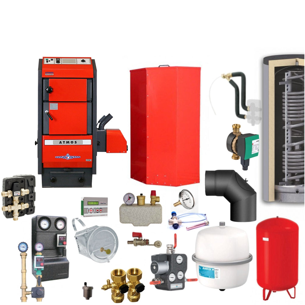Atmos P15 Pelletkessel Komplettset 5