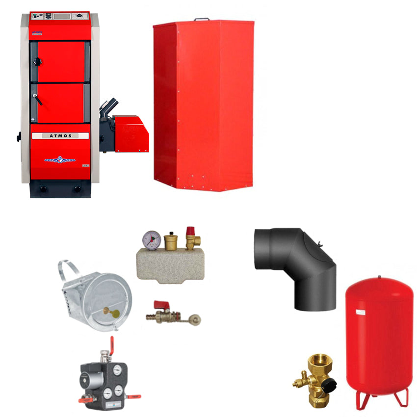 Atmos P80 Pelletkessel Komplettset 1