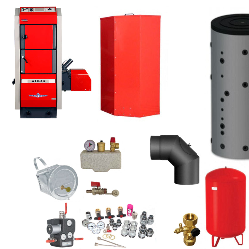 Atmos P80 Pelletkessel Komplettset 2
