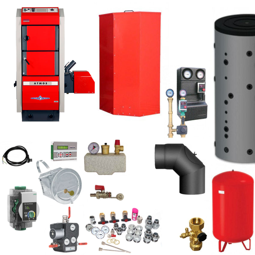 Atmos P80 Pelletkessel Komplettset 3
