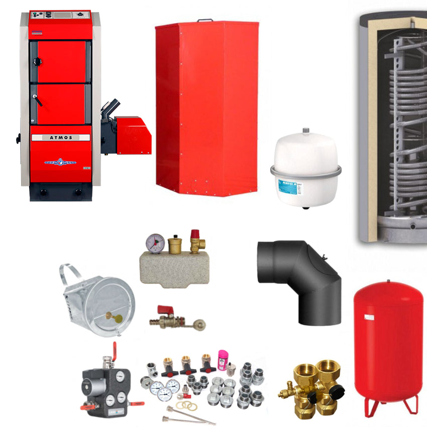 Atmos P80 Pelletkessel Komplettset 4