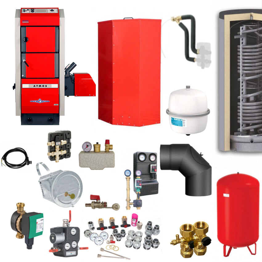 Atmos P80 Pelletkessel Komplettset 5