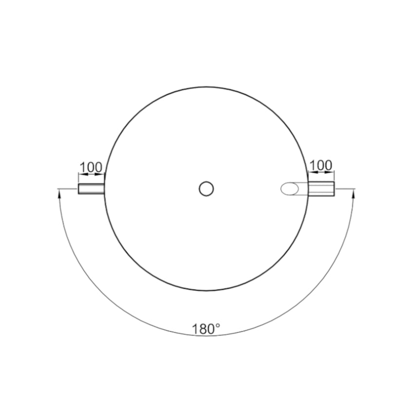 TWL | Pufferspeicher 300 Heizungswasser | ohne Wärmetauscher |180°