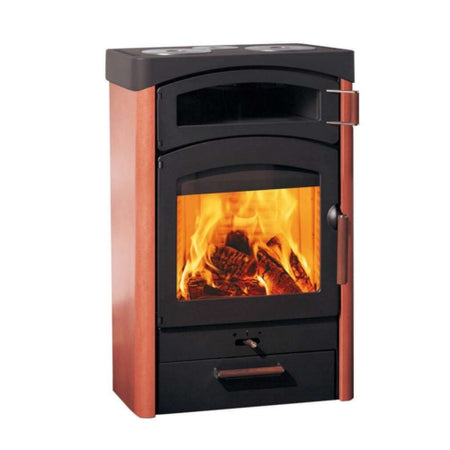 Austroflamm Pallas Back Keramikverkleidung Erde| klimaworld.com