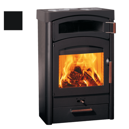 Austroflamm Kaminofen Pallas Back Keramikverkleidung - Schwarz | klimaworld.com