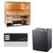 Sentiotec Sauna Komplettset Panorama Small | Home FIN | 4 Pers.