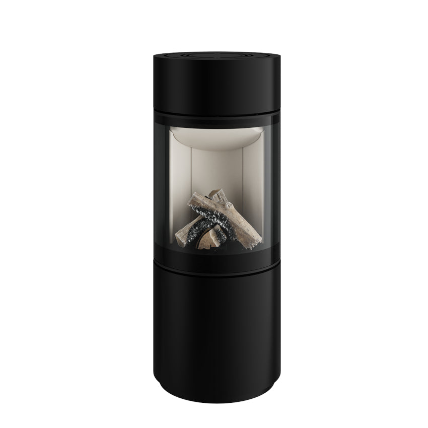 Spartherm Gaskamin Passo  (G20), RLU | Nero 6,1kW