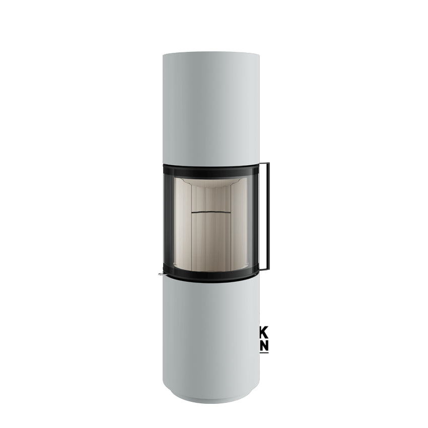 Spartherm Kaminofen Passo L | Lichtgrau 6,1 kW