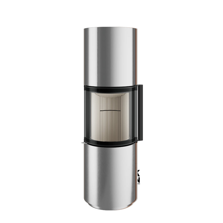 Spartherm Kaminofen Passo L  RLU| Stahl geschliffen+Lackiert 6,1 kW