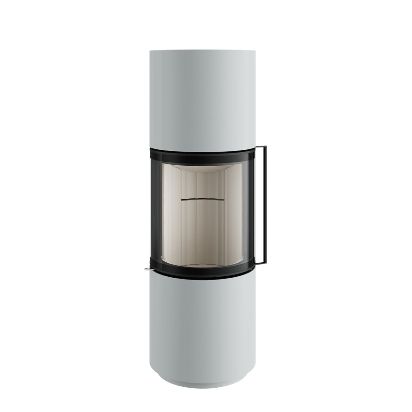 Spartherm Kaminofen Passo S RLU | Lichtgrau 6,1 kW