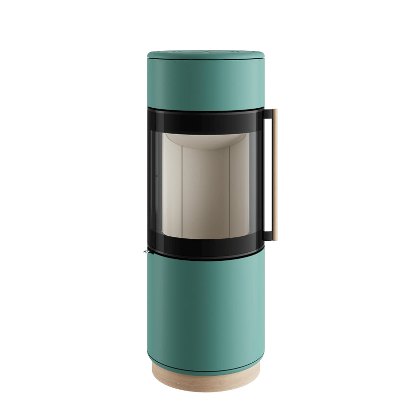 Spartherm Kaminofen Passo XS Style | Türkis 5,9 kW