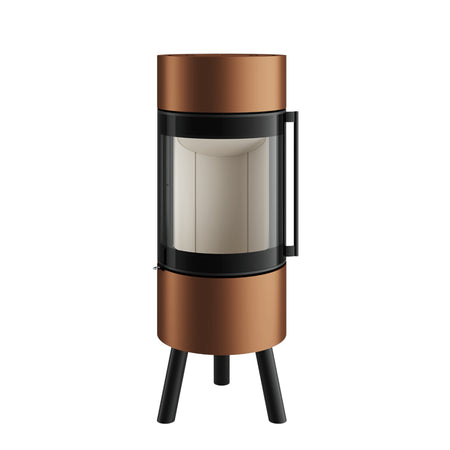 Spartherm Kaminofen Passo XS tripod | Rostbraun-Metallic 5,9 kW