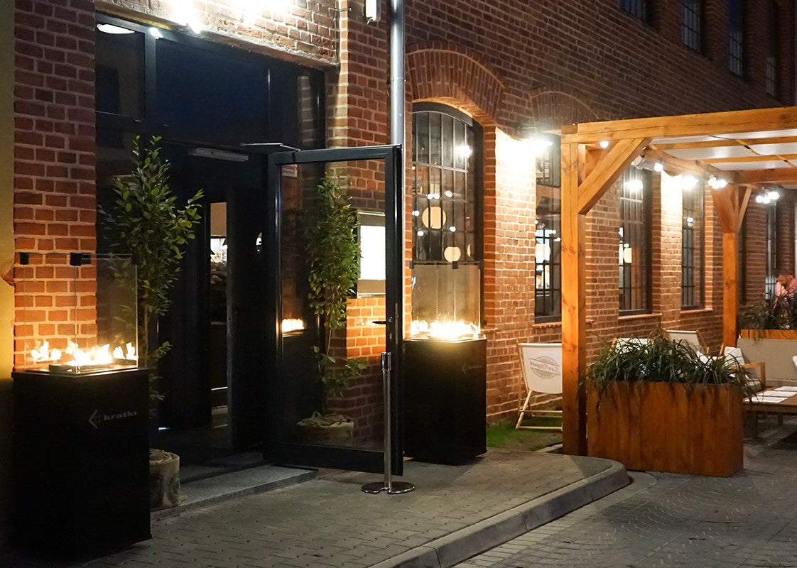 Outdoor Kamin Gartenkamin Tower 