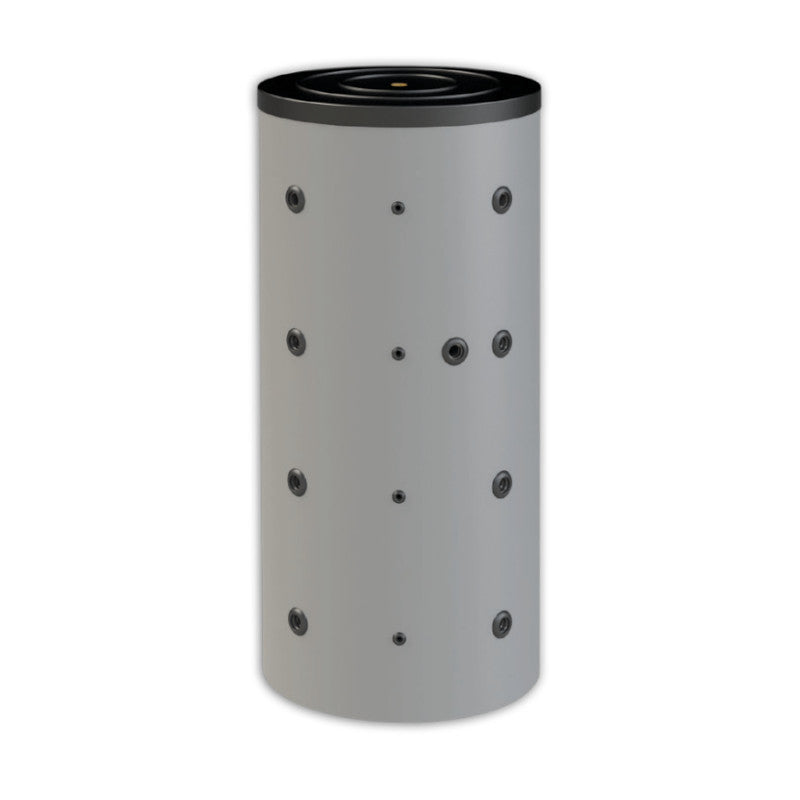 Ansicht mit Isolierung - ThermoFlux Pufferspeicher PBM 1500 | für Heizungswasser | ohne WT | www.klimaworld.com