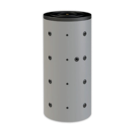 Ansicht mit Isolierung - ThermoFlux Pufferspeicher PBM 1500 | für Heizungswasser | ohne WT | www.klimaworld.com