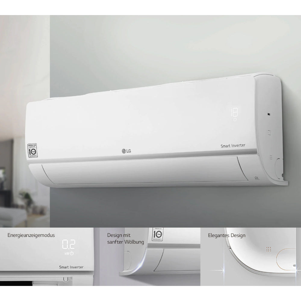 LG | Klimaanlagen-Set STANDARD PLUS | 2,5 kW + 4,2 kW | Quick-Connect 