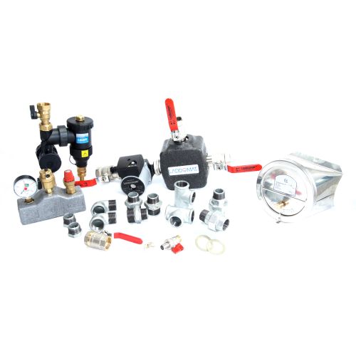 ThermoFlux Pelletkessel-anschlussset