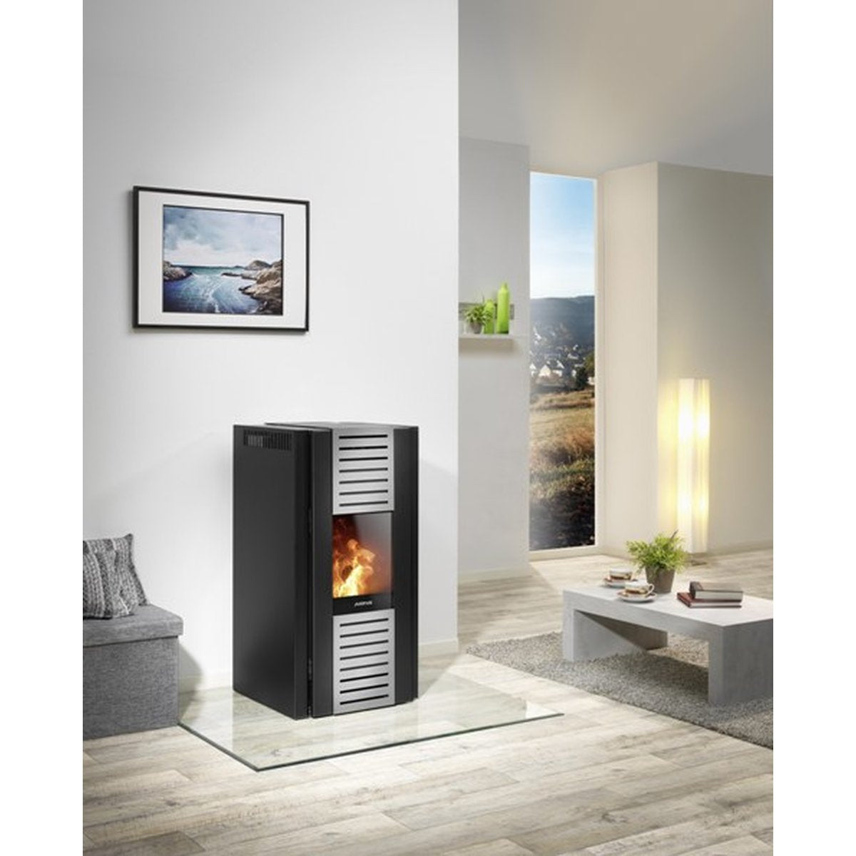 JUSTUS | Sirkos Aqua | 9.2 kW | A+ | Pelletofen