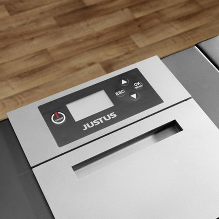 Justus Sirkos | Pelletofen | Stahl Schwarz | 6,0 kW | Display | Klimaworld