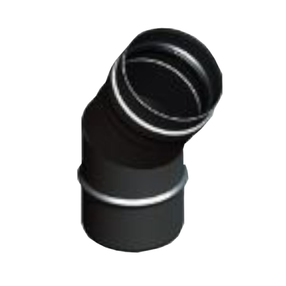 Pelletrohr Pellet Winkel 30° Verbindungsleitung DN 80 mm | Klimaworld.com