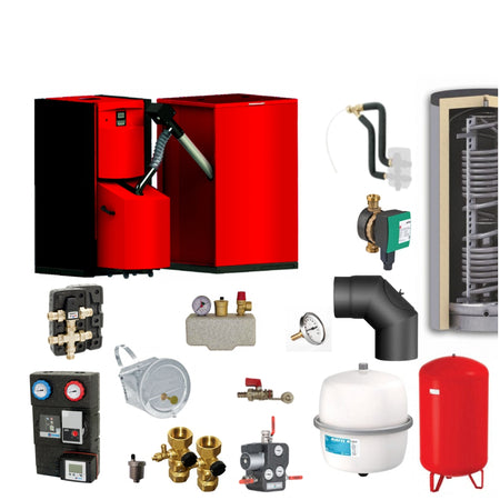 Pelletheizung Pellflux 25 | 500 Liter Komplettset 5