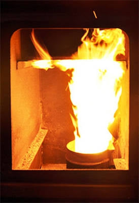 ThermoFlux Pelletheizkessel Pelling 35 ECO mit 35 kW und 95 kg Behälter, Abbrand | Klimaworld.com