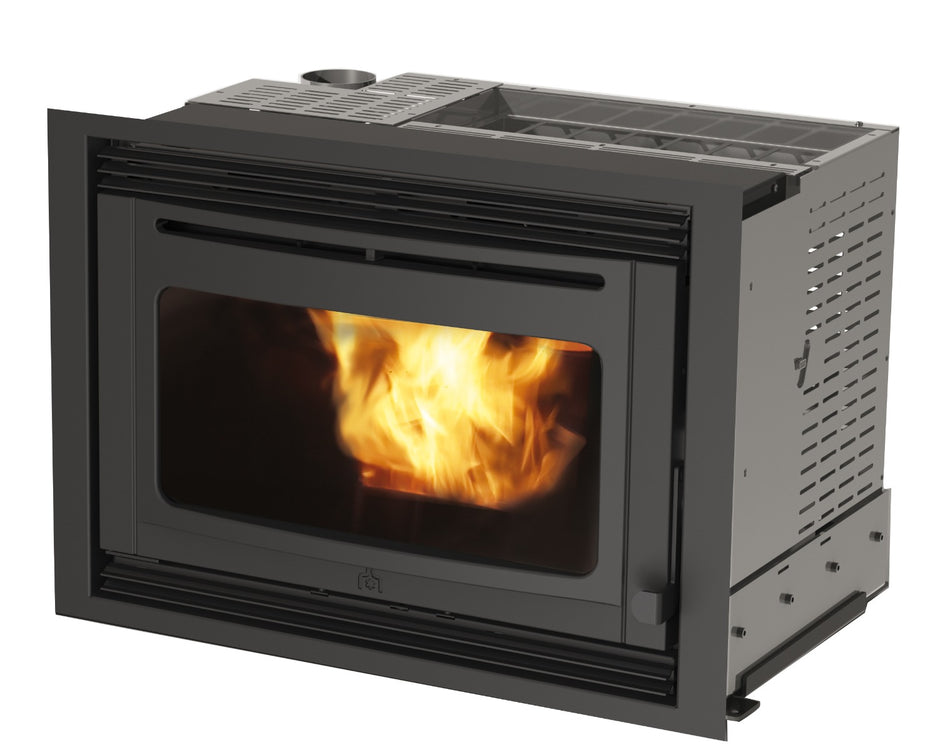 Edilkamin Pellet-Kamineinsatz | Pellkamin 8 EVO | 8,1 kW | Zubehörwahl