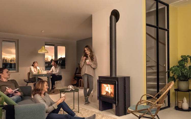 Peppel Kaminofen  Ambientebild | klimaworld.com